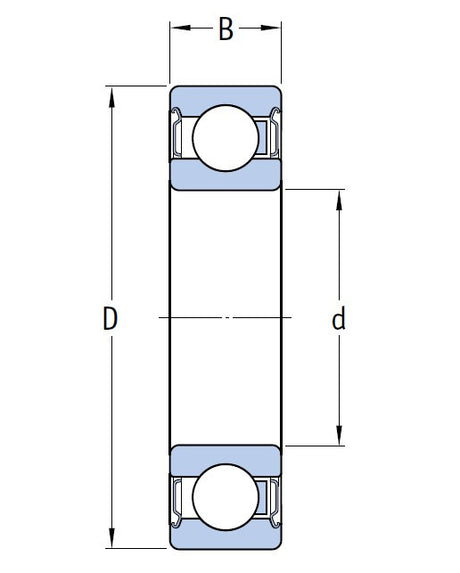 SKF E2.6002-2Z/C3 guľôčkové ložisko