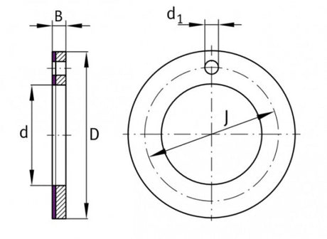 SKF PCMW 426601.5 M axiálny klzný krúžok, oceľ-POM