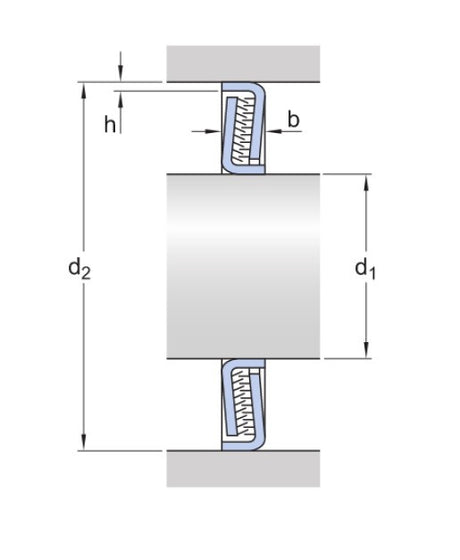 SKF Z 310 F tesniaca podložka