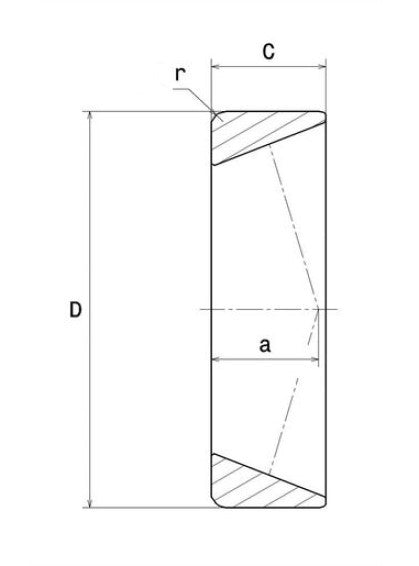 SKF 672/Q vonkajší kruh kuželíkového ložiska
