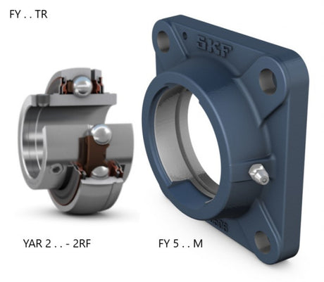 SKF FY 20 TR prírubová ložisková jednotka