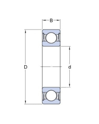 SKF 61905-2RZ guľôčkové ložisko