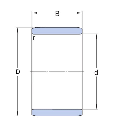 SKF IR 10X14X13 ložiskový krúžok