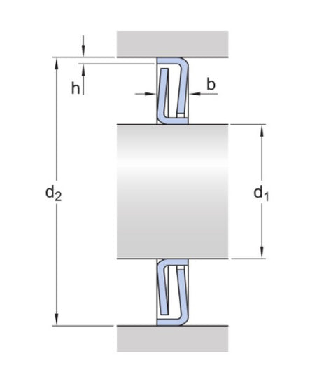 SKF Z 306 tesniaca podložka