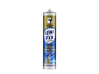 MS UNIFIX CLEAR na všetky tmelenia 290 ml kartuša transparentná