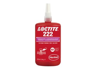 Loctite 222 - 250 ml, nízkopevnostné