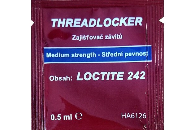 Loctite 242 - 0,5 ml, stredněpevnostný