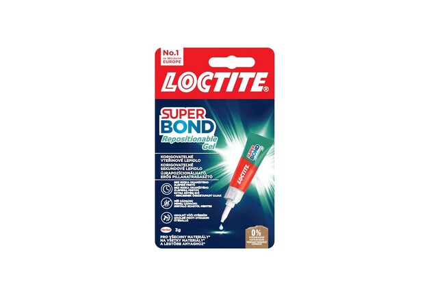 Loctite Super Bond Repositionable Gel - 3 g