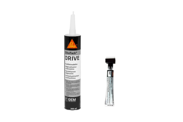 SikaTack DRIVE 300 ml + Sika Primer 207 10 ml - sada na lepenie autoskiel