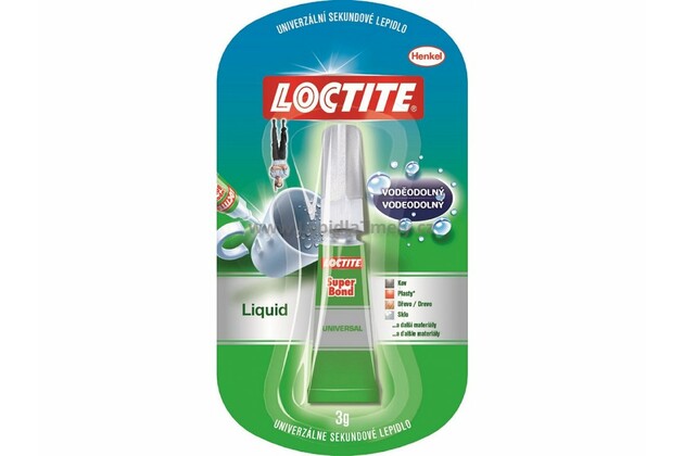 Loctite Super Bond Univerzál Liquid - 3 g	