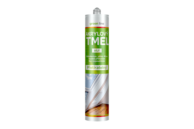 Akrylový tmel Green Line 280 ml biela