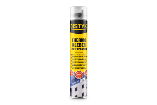 Pištoľová pena THERMO KLEBER DISTYK Line 750 ml žltá