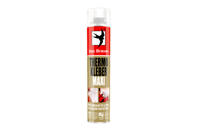 THERMO KLEBER MAXI 870 ml pištoľová dóza žltá