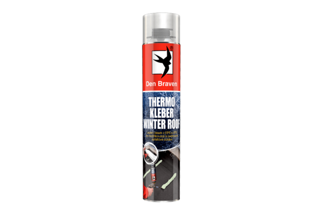 THERMO KLEBER ROOF WINTER 750 ml pištoľová dóza zelená