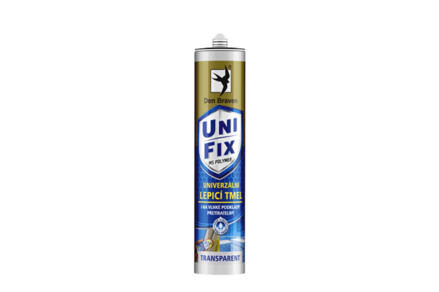 MS UNIFIX CLEAR na všetky tmelenia 290 ml kartuša transparentná