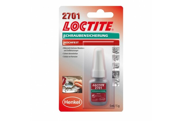 Loctite 2701 - 5 ml, vysokopevnostný