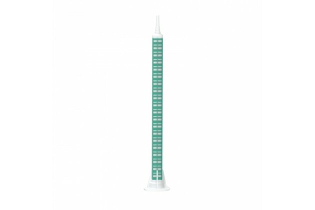 Teroson Teromix 11755C - hranatý statický mixér pre kartuše 50 ml, zelený 11,5 cm